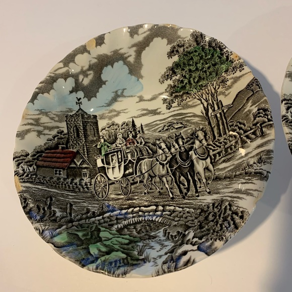 2 Vintage Myott “Royalmail” Fine Staffordoshire Ware, Made in England 1982 bowls - Picture 5 of 7